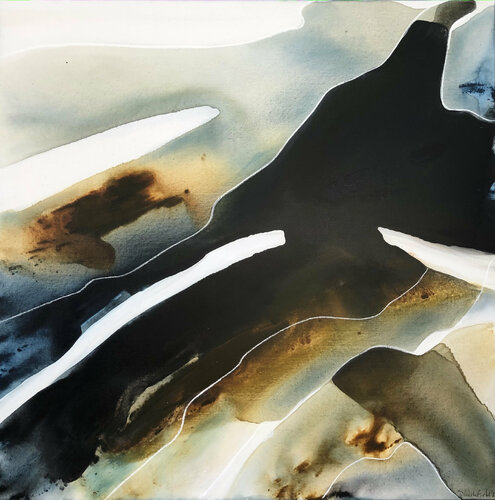 Blue Moon Rising 2 van Dinah Wakefield, Schilderij te koop op Singulart