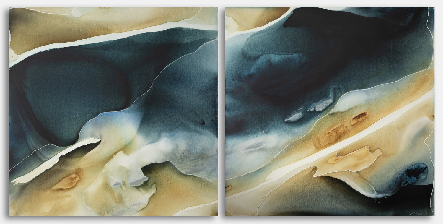 Penwartha (diptych) Dinah Wakefield