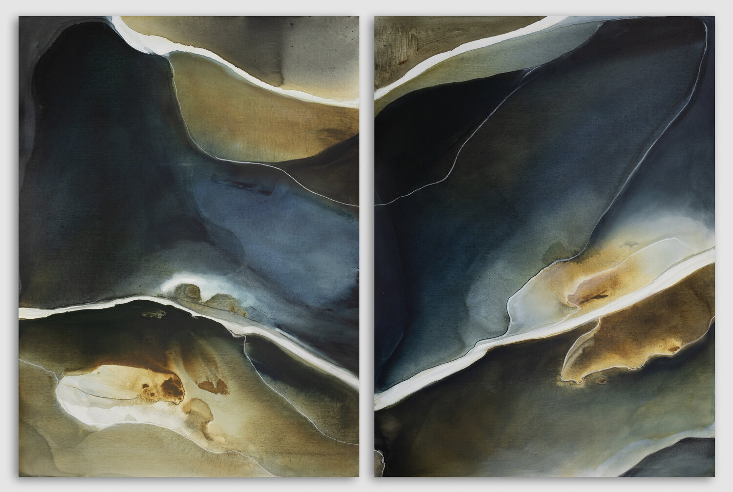 After Dark (diptych) Dinah Wakefield