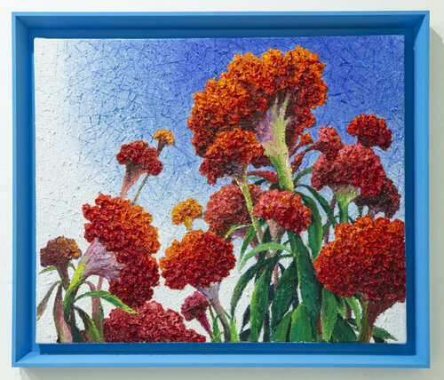 cockscomb - dreamings van Sook Kim, Schilderij te koop op Singulart