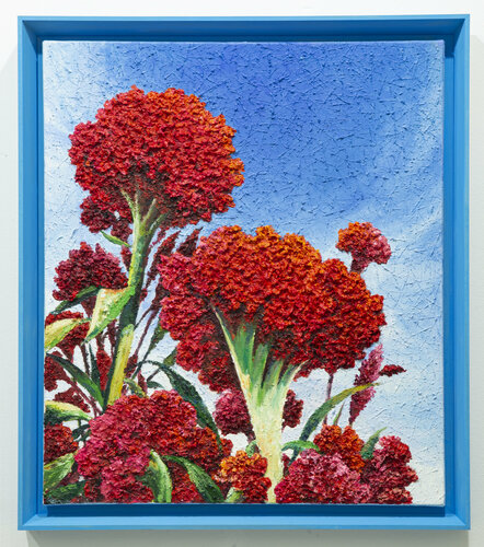 cockscomb - dreaming 2 van Sook Kim, Schilderij te koop op Singulart