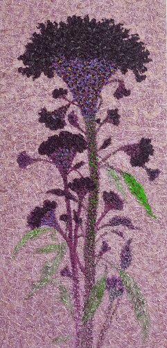 cockscomb - gentleman de Sook Kim, Pintura a la venta en Singulart