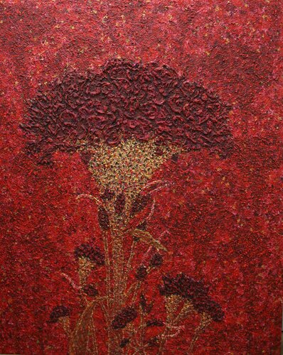 cockscomb - only you di Sook Kim, Pittura in vendita su Singulart