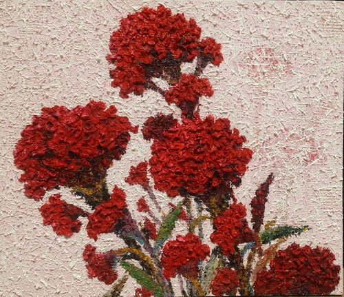 cockscomb - To you van Sook Kim, Schilderij te koop op Singulart