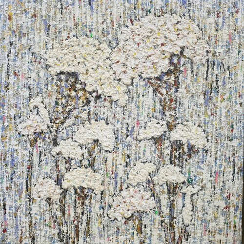 cockscomb - After image 4 di Sook Kim, Pittura in vendita su Singulart