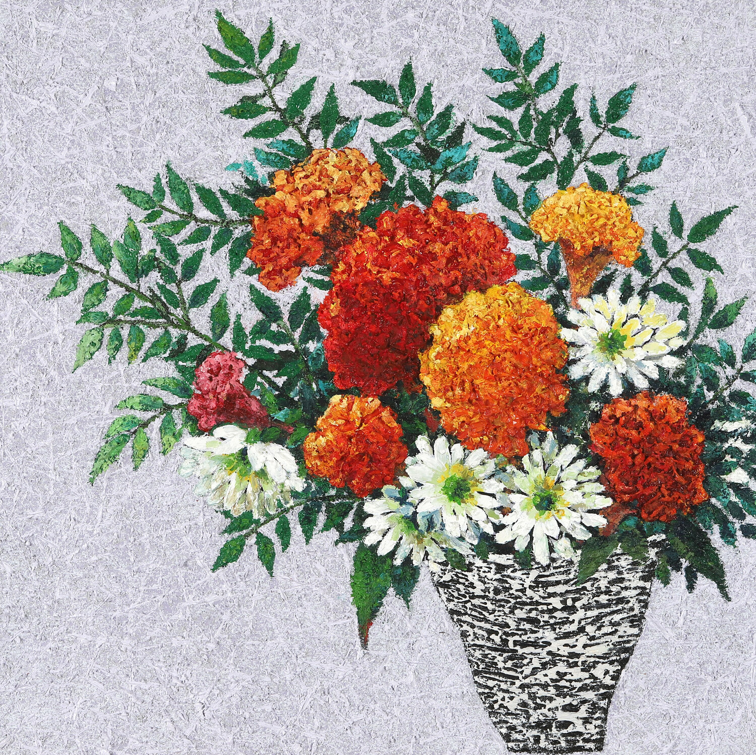 cockscomb - gift Sook Kim