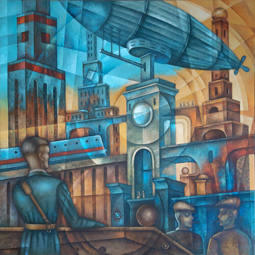 Terminal di Eugene Ivanov, Pittura in vendita su Singulart