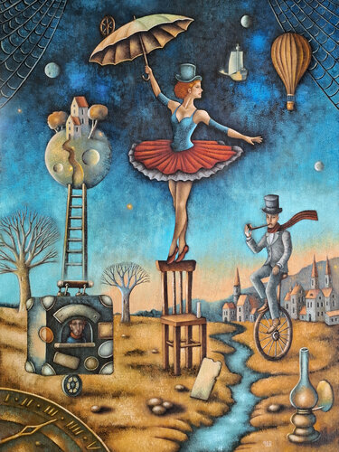 In the Country von Eugene Ivanov, Malerei kaufen auf Singulart