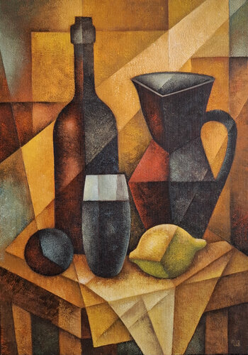 Still Life with Fruit and Vessels by Eugene Ivanov, 회화 for Sale on Singulart
