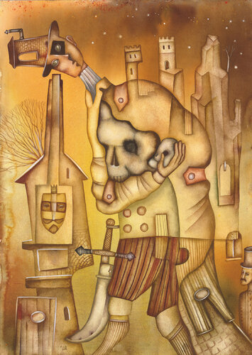 Hamlet par Eugene Ivanov, Peinture en vente sur Singulart