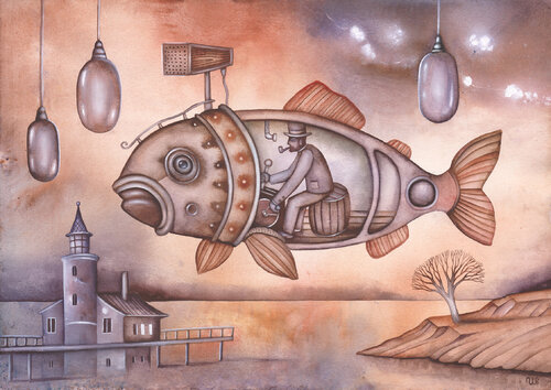 The New Odyssey by Eugene Ivanov, Painting for Sale on Singulart