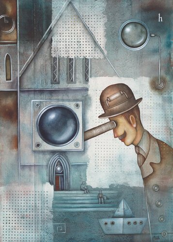 The Land of Paper Ships by Eugene Ivanov, Painting for Sale on Singulart