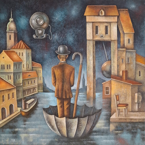 An Occasional Dream by Eugene Ivanov, Painting for Sale on Singulart