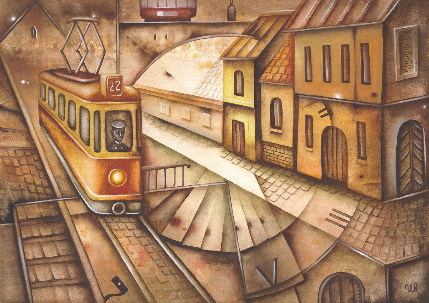 Night Time Lines Eugene Ivanov