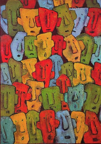 Ensemble de Albina Urbanek, Pintura a la venta en Singulart