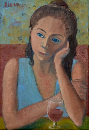 Solitude von Albina Urbanek, Malerei kaufen auf Singulart