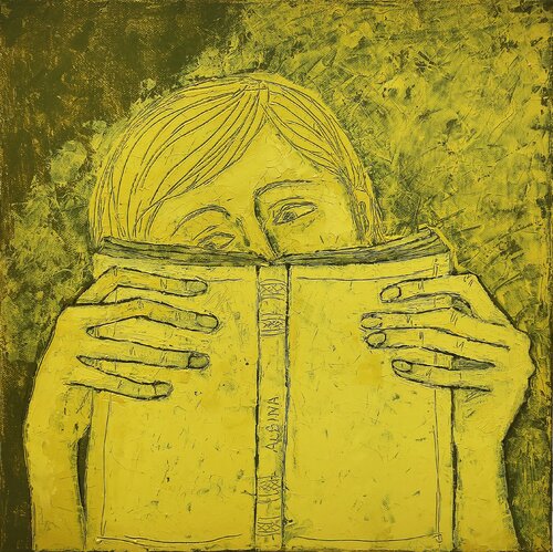 A deux heures du mat par Albina Urbanek, Peinture en vente sur Singulart