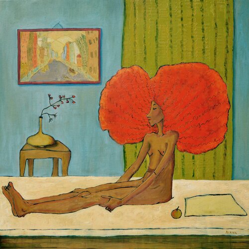 Apple for breakfast Albina Urbanek