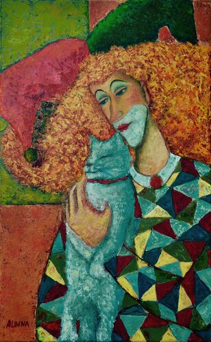 Always together van Albina Urbanek, Schilderij te koop op Singulart