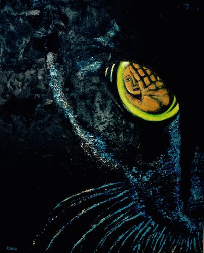 Let me caress you by Albina Urbanek, Painting for Sale on Singulart