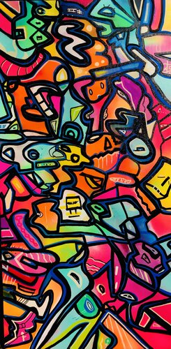 STREET ART von Muriel Deumié, Malerei kaufen auf Singulart