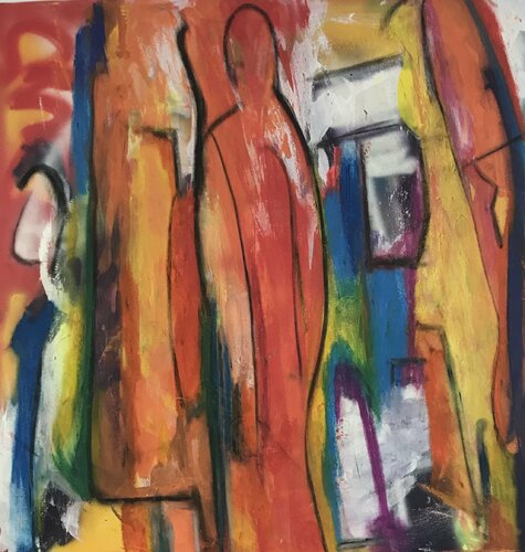 PALABRE par Muriel Deumié, Peinture en vente sur Singulart