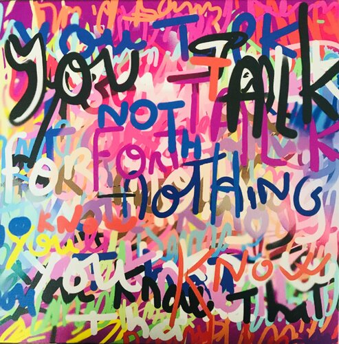YOU TALK NOTHING by Muriel Deumié, 인쇄 for Sale on Singulart