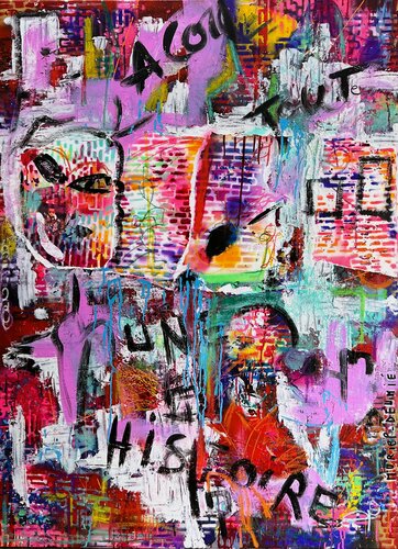 toute une histoire van Muriel Deumié, Schilderij te koop op Singulart