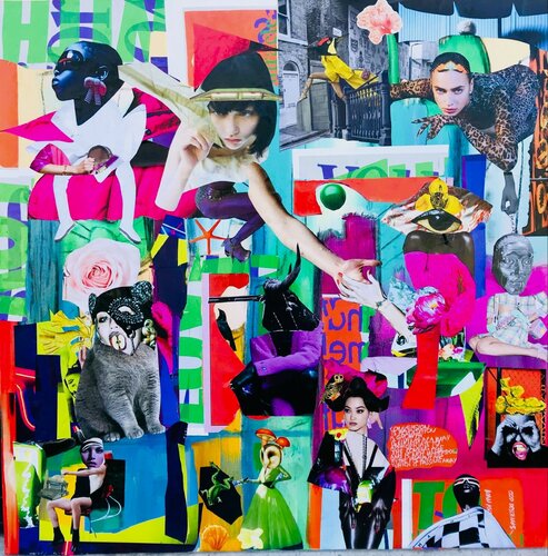 mod' up de Muriel Deumié, Obra en papel a la venta en Singulart