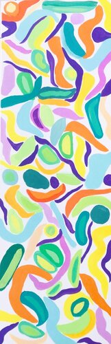 prendre sa place par Muriel Deumié, Peinture en vente sur Singulart