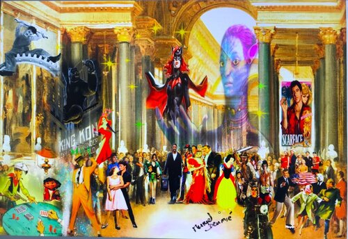 Fresque Cinématographique von Muriel Deumié, Malerei kaufen auf Singulart
