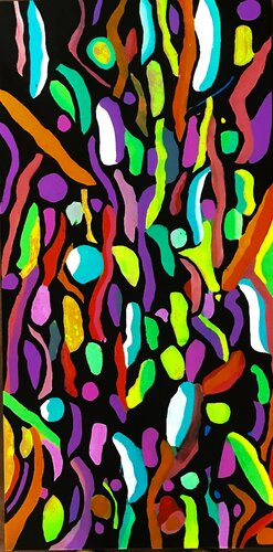 positionnement by Muriel Deumié, Painting for Sale on Singulart