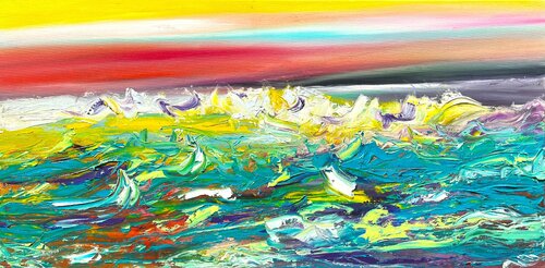 Vague à l’âme von Muriel Deumié, Malerei kaufen auf Singulart