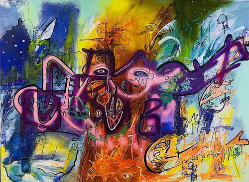 Tout corps d'esprit di Muriel Deumié, Pittura in vendita su Singulart
