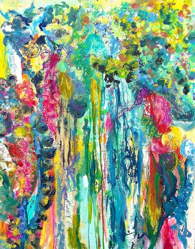 délice par Muriel Deumié, Peinture en vente sur Singulart