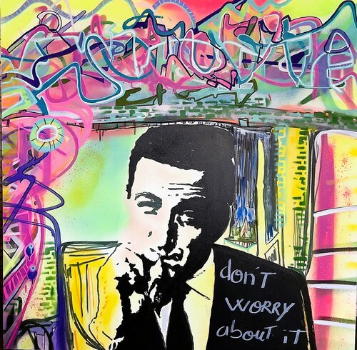 Lino Ventura von Muriel Deumié, Malerei kaufen auf Singulart