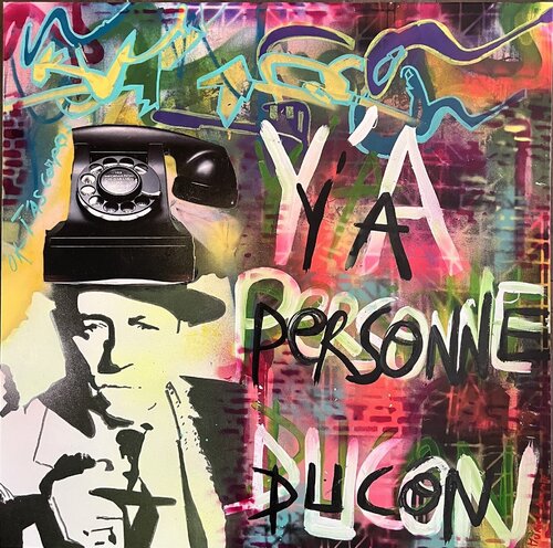 Y'a personne ducon by Muriel Deumié, Painting for Sale on Singulart