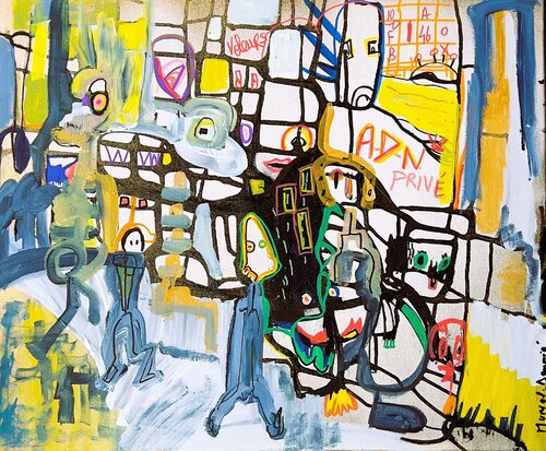 ADN privé von Muriel Deumié, Malerei kaufen auf Singulart