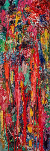 Huile Enflammée sur Toile van Muriel Deumié, Schilderij te koop op Singulart