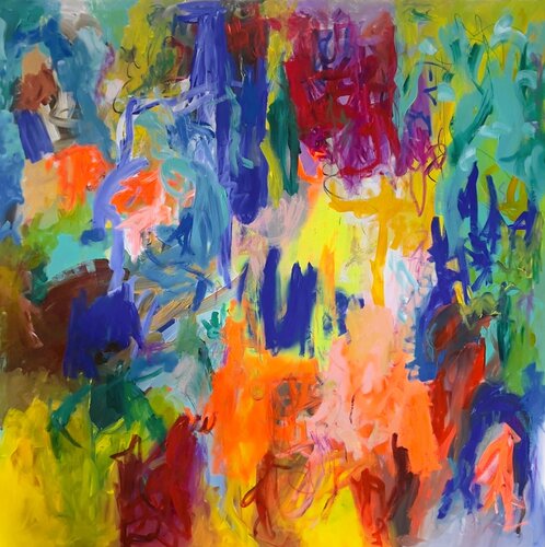 Ode à la Joie par Muriel Deumié, Peinture en vente sur Singulart