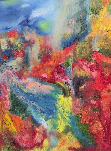 Instant de Grâce di Muriel Deumié, Pittura in vendita su Singulart