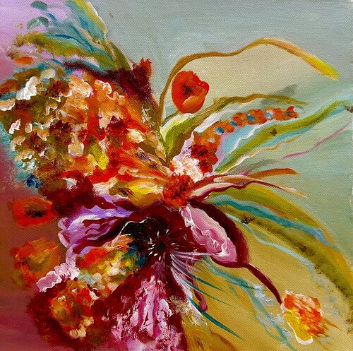 Légèreté d'Automne di Muriel Deumié, Pittura in vendita su Singulart