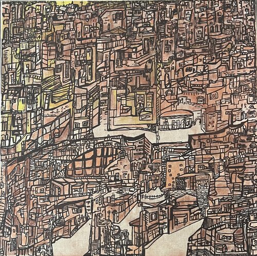 Inspiration Marrakech di Muriel Deumié, Disegno in vendita su Singulart