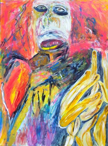 Le Dernier Chapiteau van Muriel Deumié, Schilderij te koop op Singulart