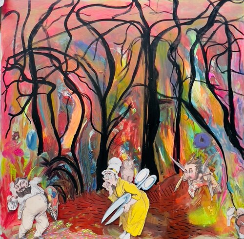 Fantasmagoriques van Muriel Deumié, Schilderij te koop op Singulart