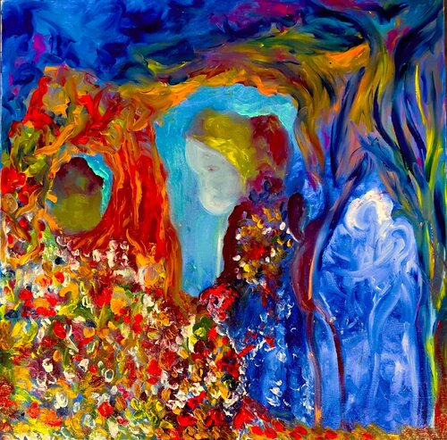 Miroir de l’âme de Muriel Deumié, Pintura a la venta en Singulart