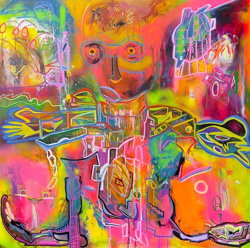 Délirium de Muriel Deumié, Pintura a la venta en Singulart