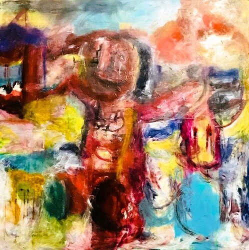 Révolution française 2018 par Muriel Deumié, Peinture en vente sur Singulart