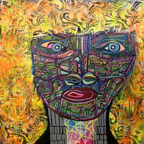 Synthia di Muriel Deumié, Pittura in vendita su Singulart