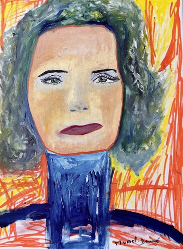 Est-ce que j’ai l’air d’être sérieuse? van Muriel Deumié, Werk op papier te koop op Singulart